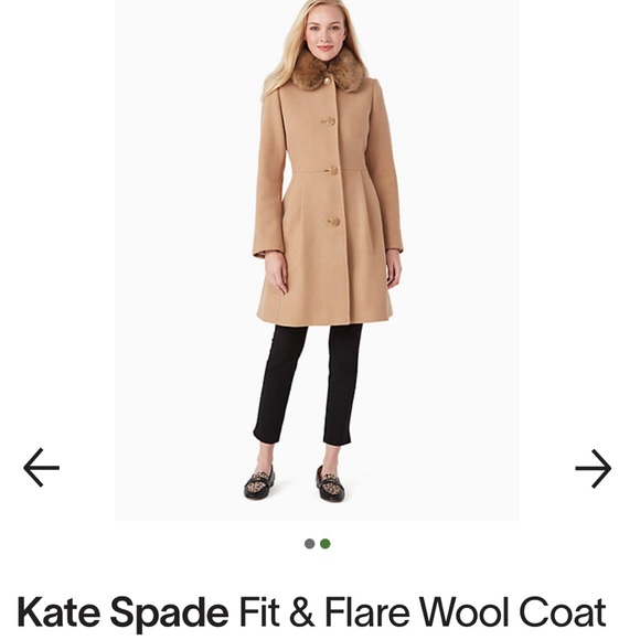 New!! Kate spade New York -luxury long coat - Picture 2 of 12